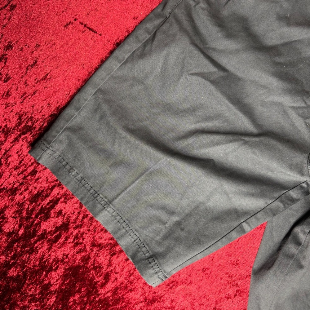 Lee Extreme Motion Chino Shorts Mens 29 Navy Straight Fit 10" Inseam Waistband - Picture 6 of 11